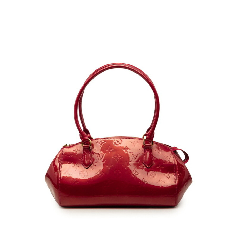 Louis Vuitton Monogram Vernis Sherwood PM Handbag One-Shoulder Bag M91494 Pom...